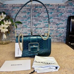 NWT Brahmin Rosa Evergreen Kalopsia purse